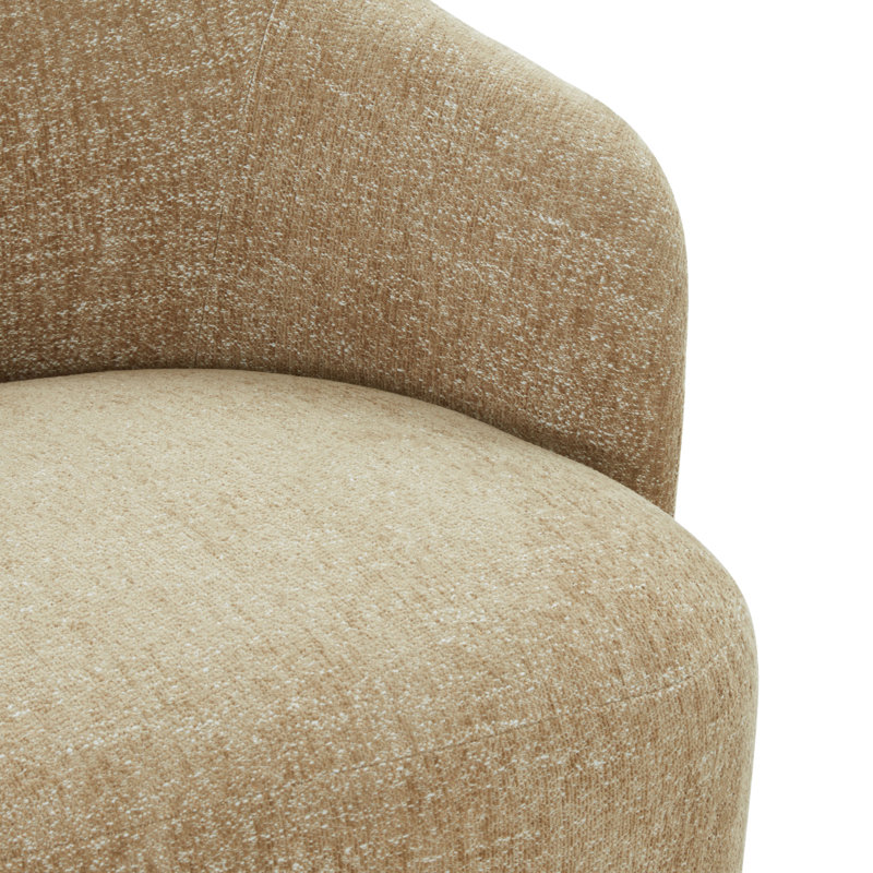 Fauteuil d'appoint Servando, Light Brown