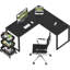 Bureau d'ordinateur Markesia-1233054923