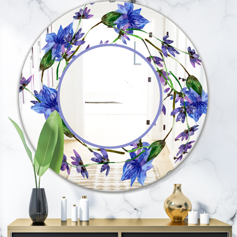 Miroir décoratif sans cadre, H 31,5 po x l po