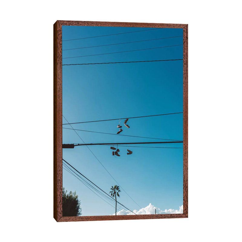 California Kicks by Bethany Young - Print on Canvas, Classic Brown Wood Framed, 66.04 cm H x 45.72 cm W