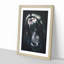 Roaring Lion - Single Picture Frame Painting on MDF-56925245-56925246