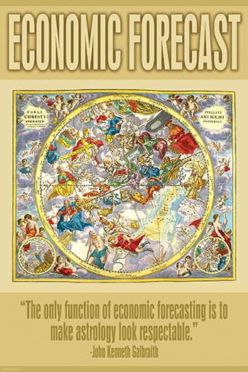 « economic forecast » par wilbur pierce, impression, H 30 po x l 20 po