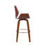 Tabouret de bar pivotant Mid-Century 27,55 po Livingston-1076186036
