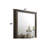 Elettra Rustic Walnut Finish Mirror