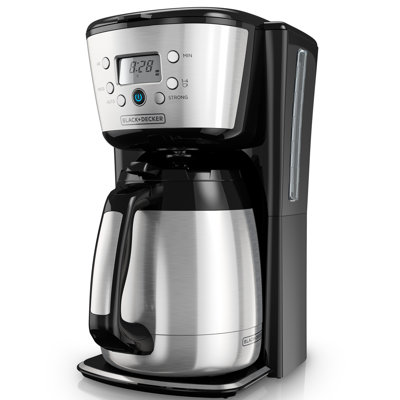 Cafetière à carafe thermique black cup & decker