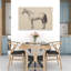 Reproduction d'art mural cheval debout-1925122579