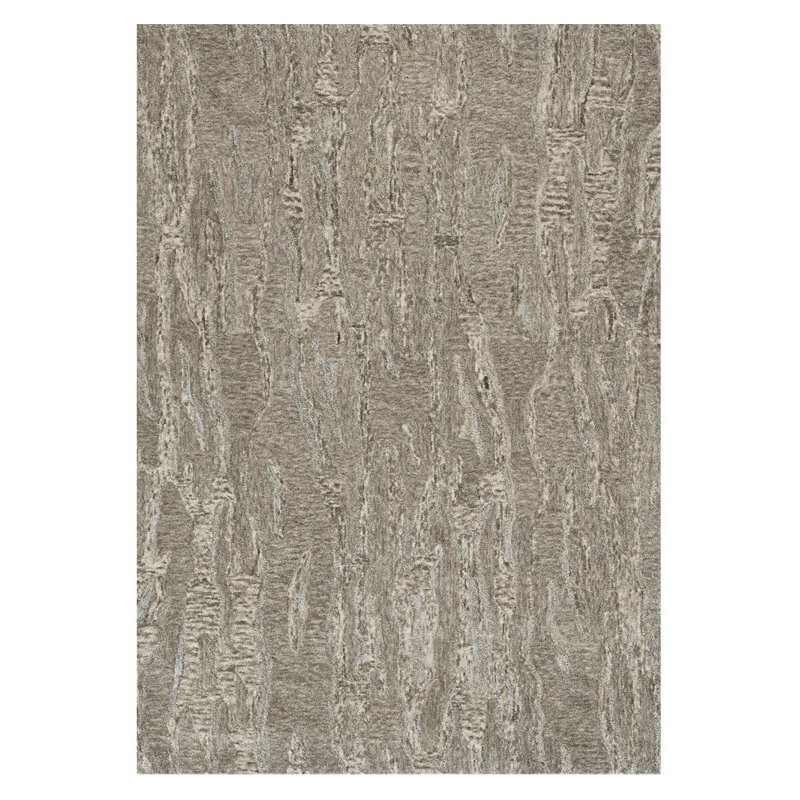 Tapis intérieur touffeté à la main 8 pi x 10 pi sable