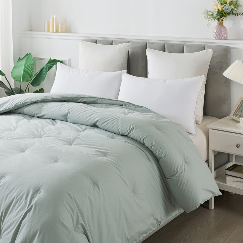 Comforter, Twin, Dusty Aqua