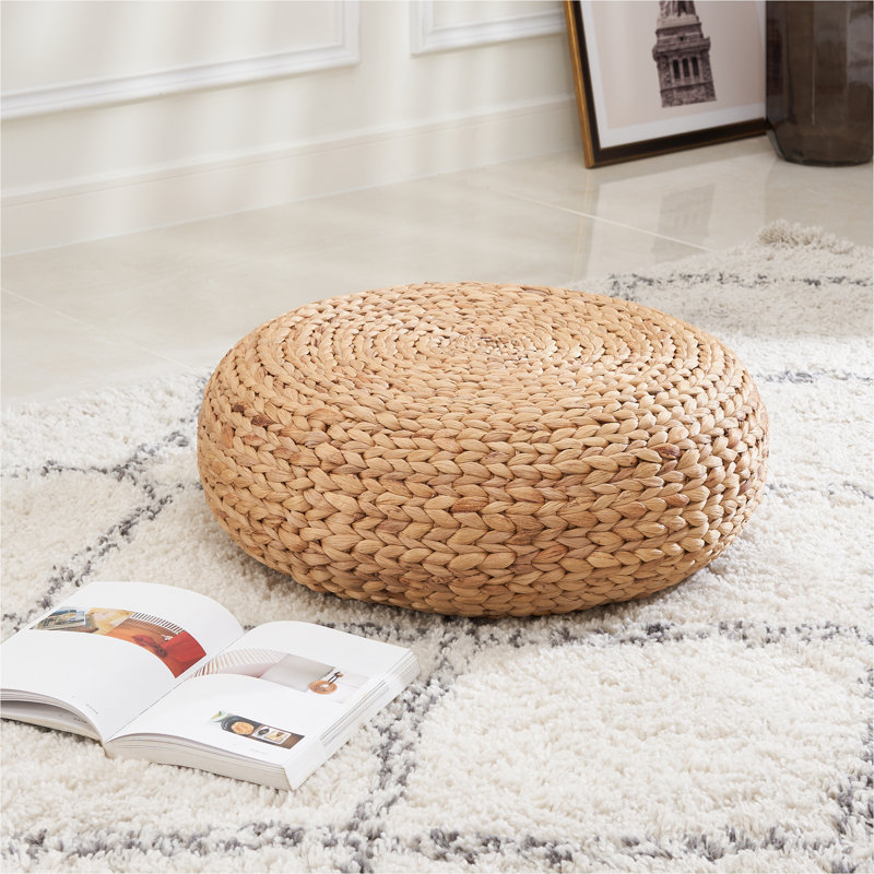 Water Hyacinth Woven Tatami Floor Cushion