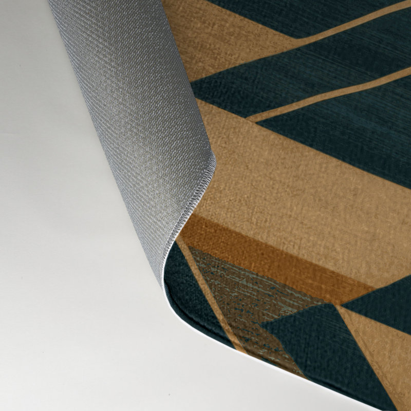 Tapis intérieur et extérieur ArtDeco, Rectangle 9 pi x 12 pi