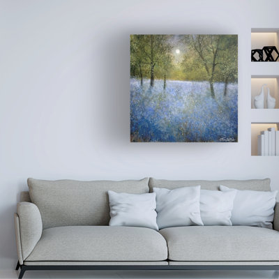 Jennifer Taylor Art Autumn Sapphire Canvas Art