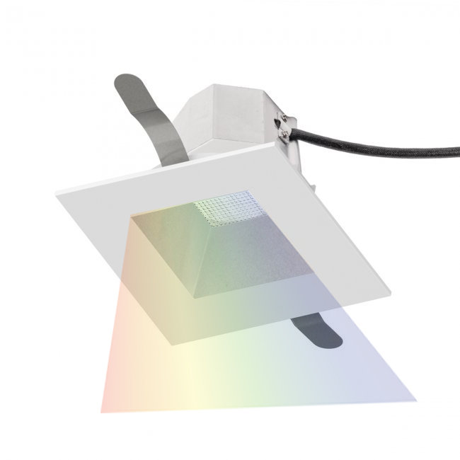 Aether 3.5" LED Retrofit Recessed Lighting Kit, Haze/White