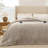 Electric Blanket - Thick Striped Flannel Electric Blanket with Dual Control, Heating with 10 Heat Settings & 10 Time Settings-105647625-116498888