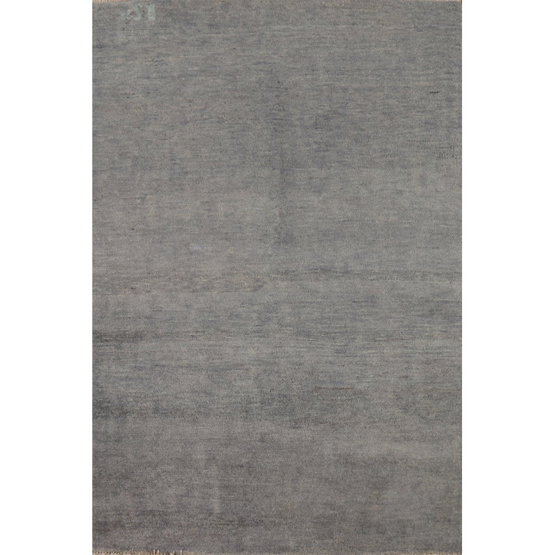 Tapis oriental moderne gris Gabbeh 3 x 5