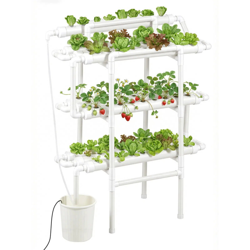 UPVC Pipe Hydroponic Growing System Kit
