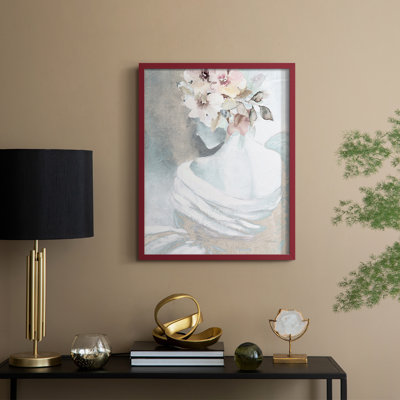 Whisper II Framed Print - Solid Wood