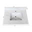 Plateau de meuble-lavabo en quartz de qualité supérieure avec lavabo encastré intégré