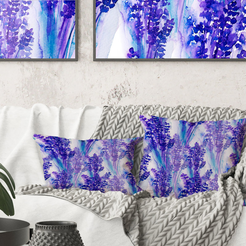 Floral Throw Pillow