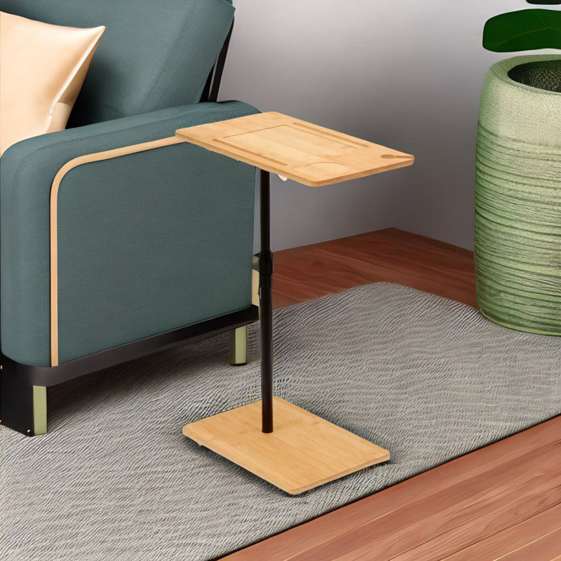 Table-plateau en bambou