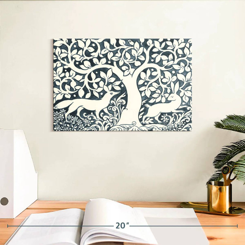 Forest Life III, 8" H x 12" W