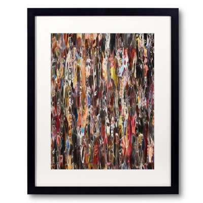 Abstract Composition 438 Print by Angel Estevez