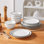 Greg Ceramic Dinnerware Set - Service for 4