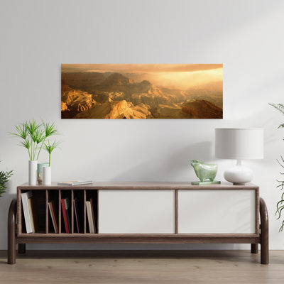 Sunrise Hopi Point Grand Canyon National Park Az Usa Abstract Contemporary Sunrise Landscape Wall Art