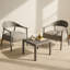 Ensemble de chaises d'appoint 2 pièces Modern avec table basse-1056539161