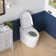 Bcan Smart Toilet With Advance Auto Open/Close Lid/Seat, Tankless Multiple Massage Bidet Modes, 1.28 Gallons Auto Flush, Heat Seat, Warm Wash/Dryer, Soft Closing, Pre-Wetting, Remote Control And Foot Sensing,