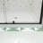 28-32" W x 72" H Piovt Swing Glass Shower Door,Pivot Frame Sliding Shower Door with 1/4"(6mm) Clear SGCC Tempered Glass,Matte Black Finish Shower Doors,Reversible Installation-122516995