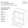 56'' - 60'' W x 80'' H Bypass Semi-Frameless Shower Door with Clear Glass