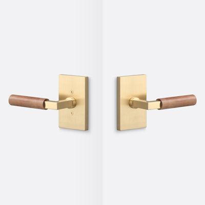 Levanto Passage Rosette, Walnut Grip