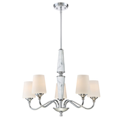Lustre classique / traditionnel à 5 lumières Maegan
