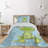 Cartoon Polyester Dots Coverlet-41893630