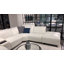 Leather Power Reclining L-Shaped Sectional with Ottoman-67791178
