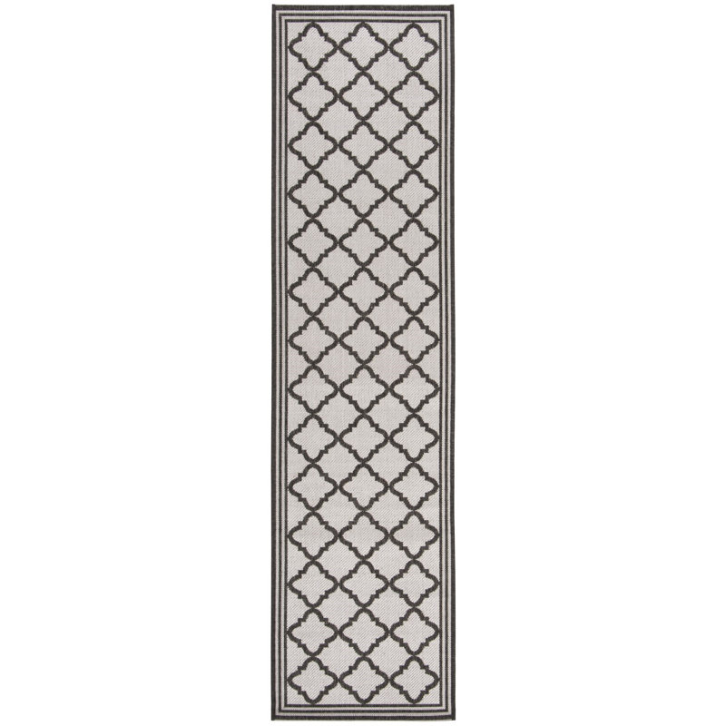 Adler Performance Geometric Indoor/Outdoor Area Rug, Runner 2'2" x 12'