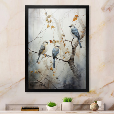 Bird Silent Watcher II - Art mural oiseau
