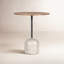 Fay Round Oak Pedestal Dining Table-102715259