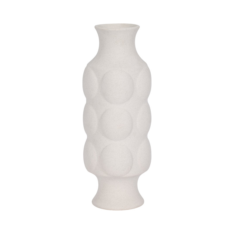 Galymzhan Stoneware Vase Enhance Your Space with Elegant Decor, 14" H x 5" W x 5" D