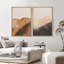 Abstract Beige Brown Art Prints Mountain Landscape Minimalist Modern Neutral Wall Art Living Room-102833057-102833059