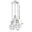 Buskirk 3 - Light Cluster Pendant-1636372841