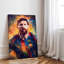 Lionel Messi, a Ballon D'or Legend, FC Barcelona - peinture sur toile tendue-88069010