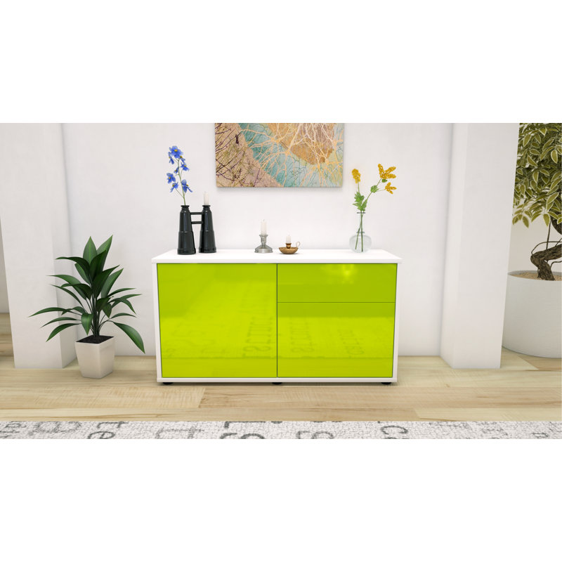 Montrose Sideboard, White/Green