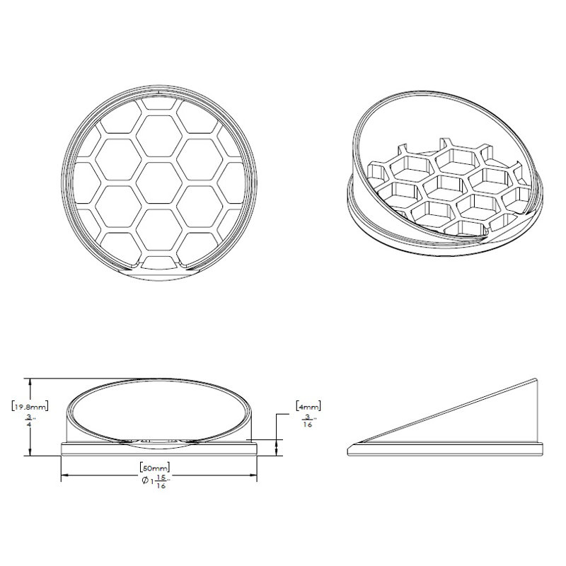 Filtre anti-reflets Snap-On