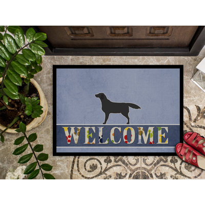 Woden Non-Slip Outdoor Doormat