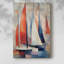 NAUTICAL Series CDxxx - Toile tendue avec châssis de qualité supérieure - Prêt à être accroché-333700575