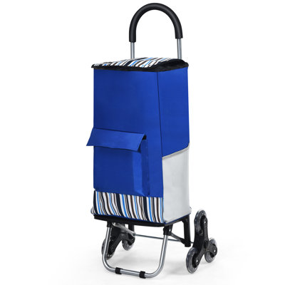 75l Folding Shopping Trolley