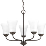 Lustre classique à 5 lumières avec abat-jour Bogdan