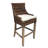Upholstered Counter Stool with Solid Wood Frame-1641417577-1641417554