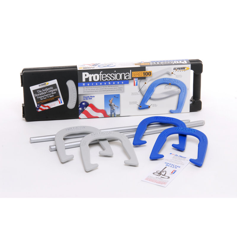 American Professional Horseshoe, 2.6' ' H x 10.12' ' L x 26' ' D
